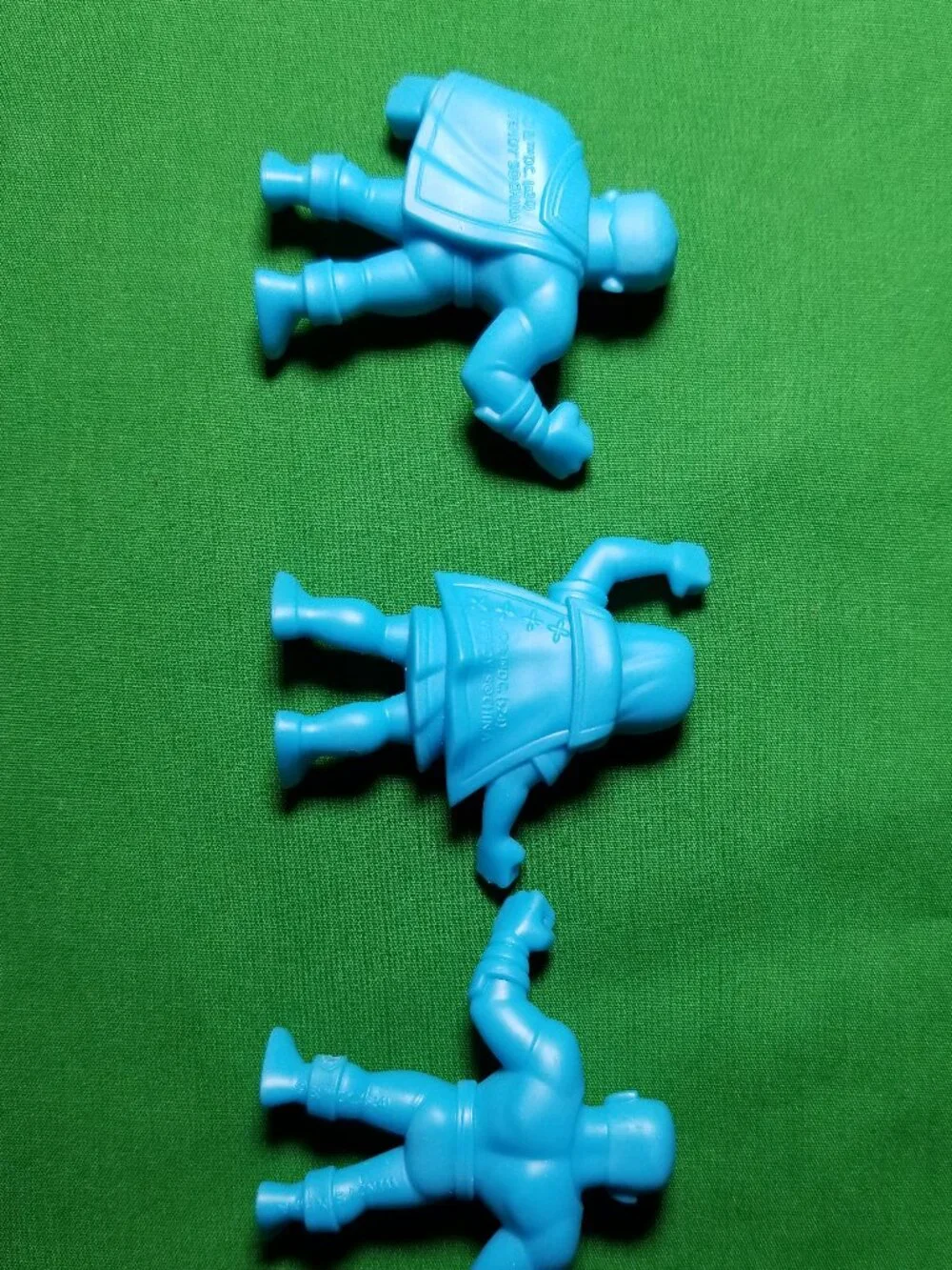 Shazam Blue Toy Mini Action Figure Set#3 Wendy’s DC Superhero Kid's Meal 2023